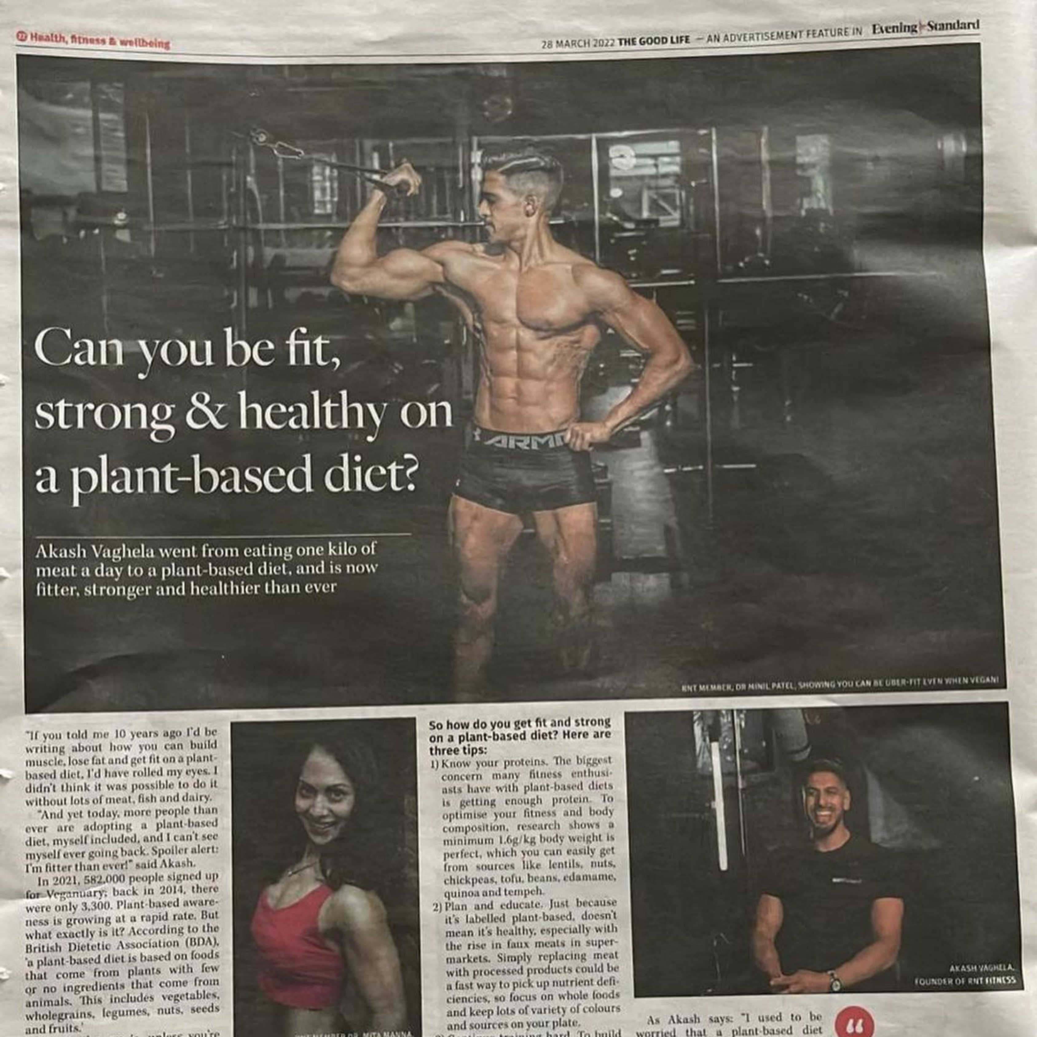 Proving You Can Be Strong and Fit on a Plant-Based Diet